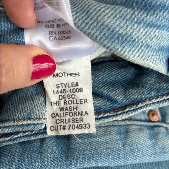 Mother Jeans, The Roller, Wash: California Cruiser 💙 - Picture 15 of 16